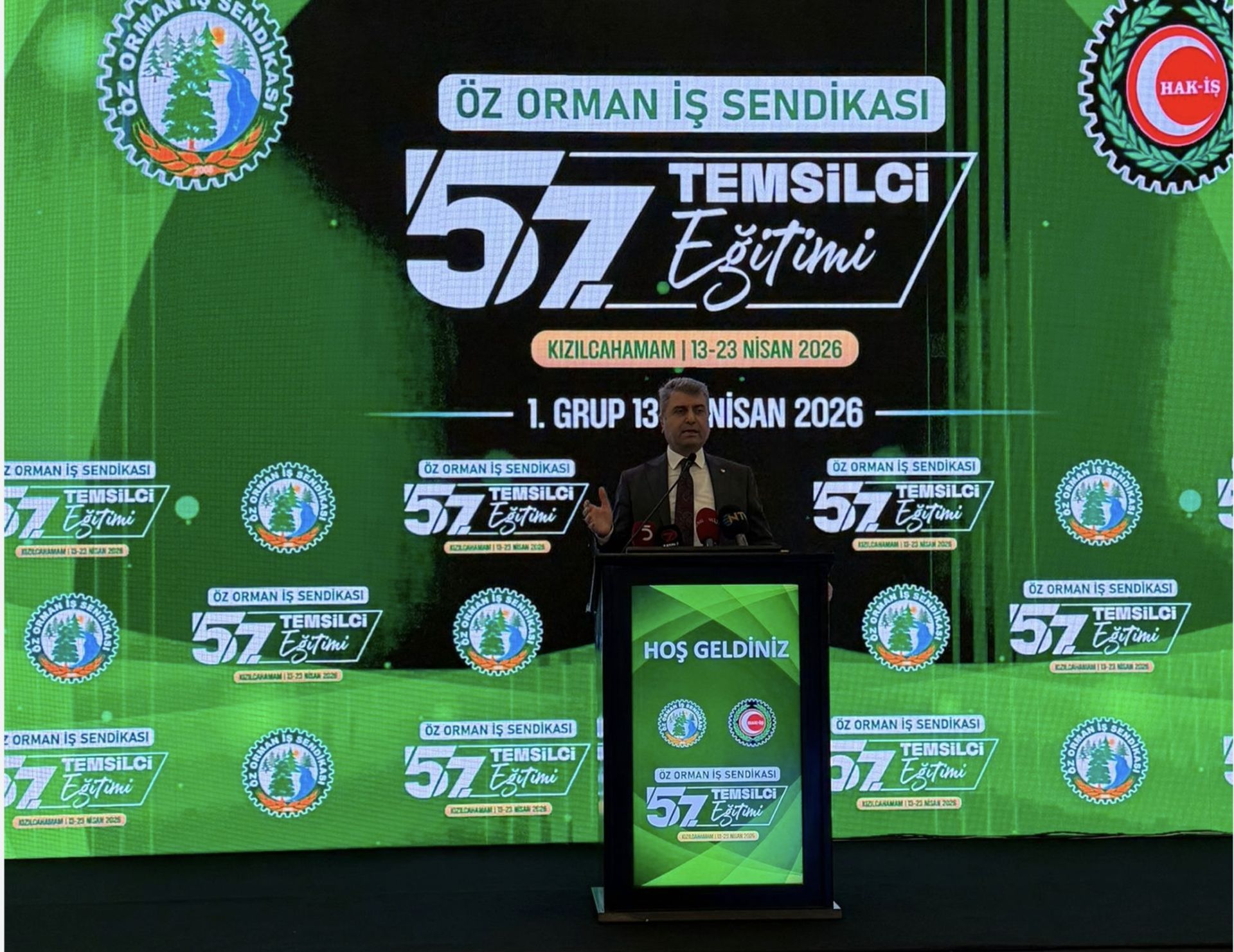 Öz Orman-İş Sendikası 57. Temsilci Eğitimi Kızılcahamam’da Gerçekleştirildi