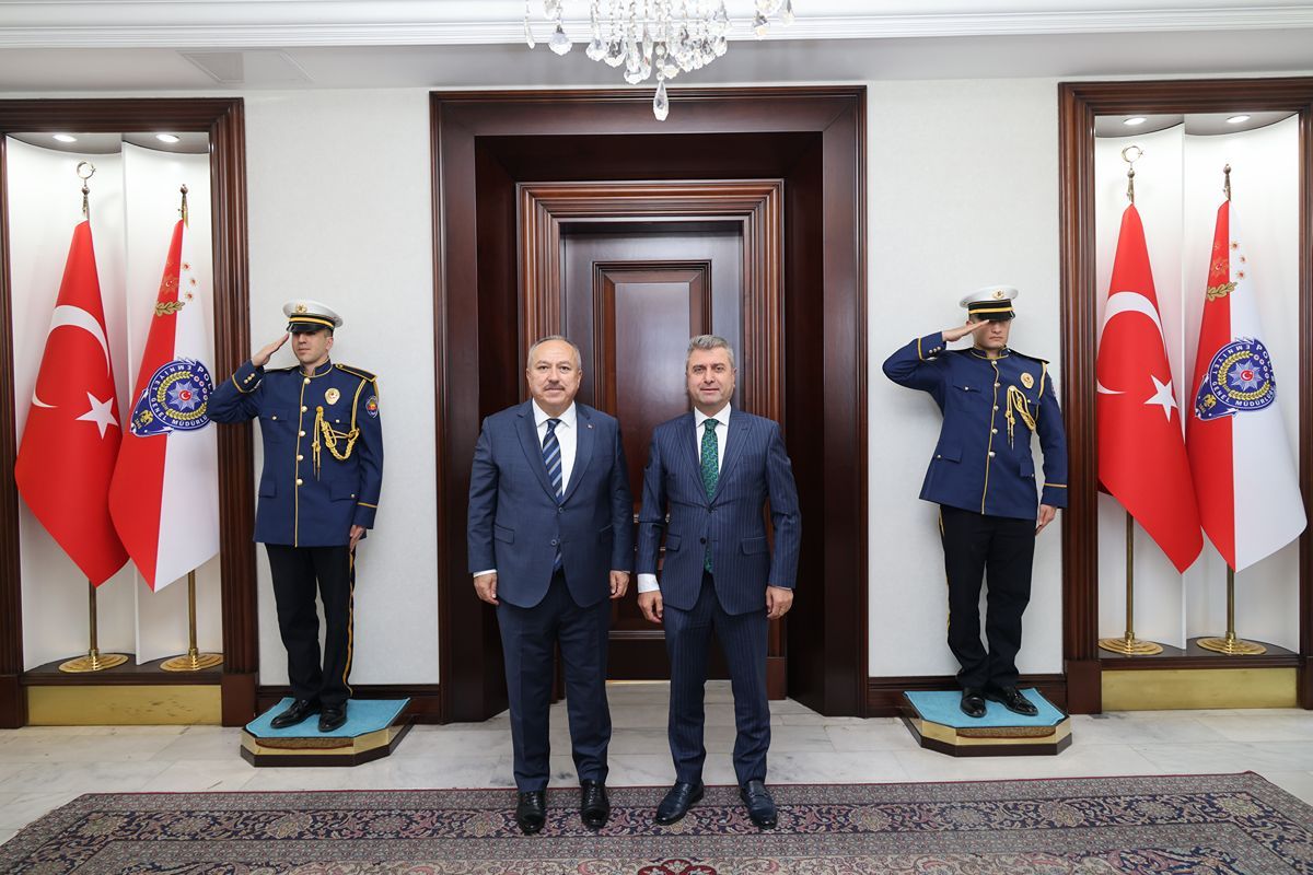 Genel Sekreterimizden Emniyet Genel Müdürü Ali Fidan’a Nezaket Ziyareti