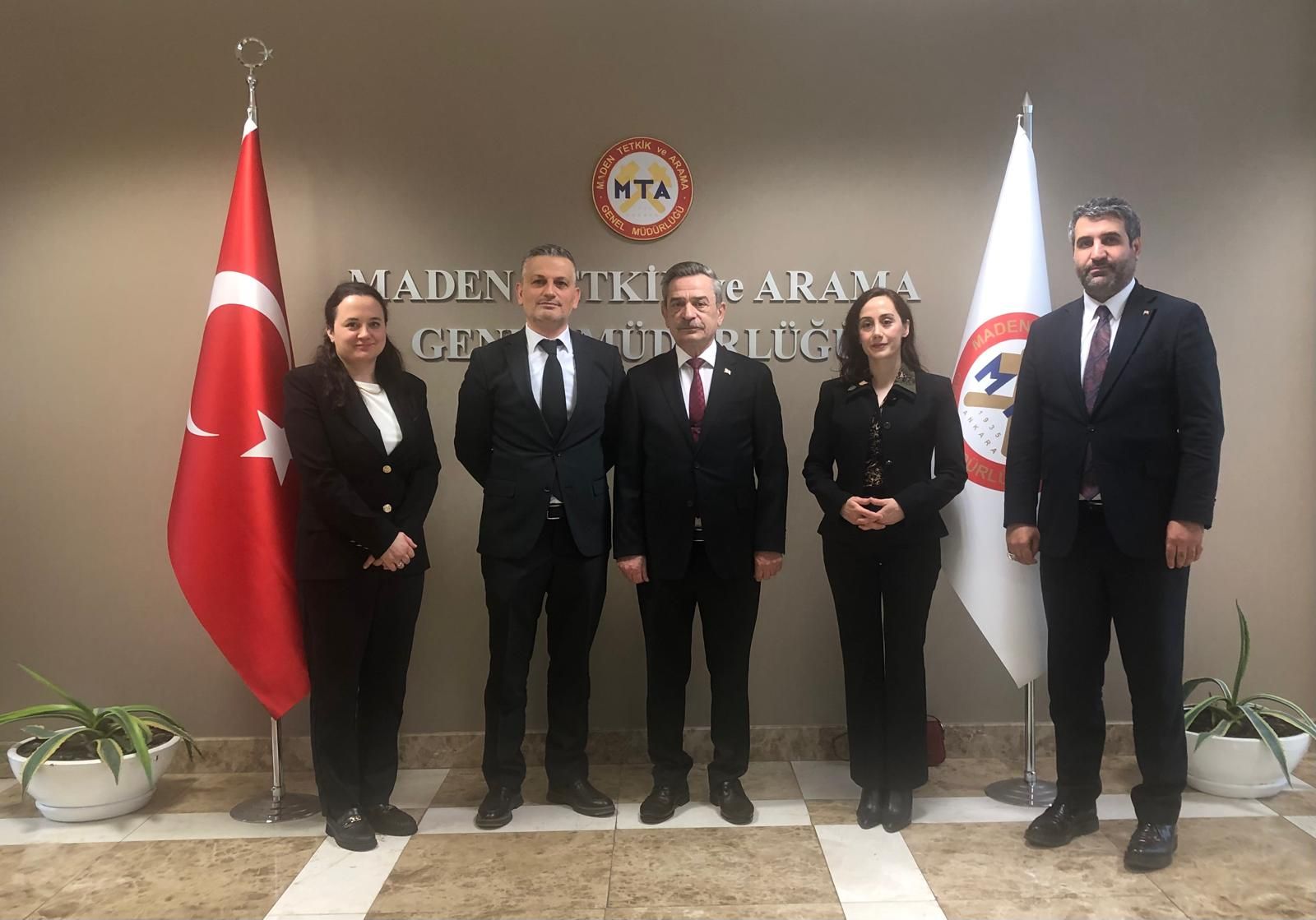 MTA Genel Müdürlüğü’ne Ziyaret Gerçekleştirildi